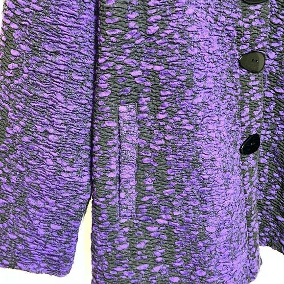 NWT Liv by Habitat 201413 Nouveau Knit Thick Stretchy Boxy Jacket Coat Sz L/XL - Picture 8 of 8